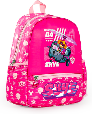 Sac a Dos 12'' 2Poches Motifs Filles Tissu Satin Imperméable Licence ND12-BPF – Image 2