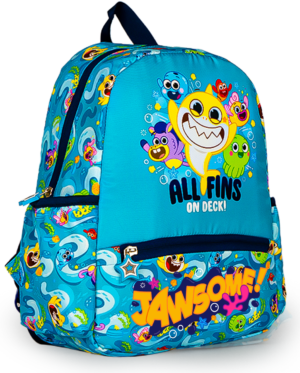 Sac a Dos 12” 2Poches Motifs Garçon Tissu Satin Imperméable Licence – Image 4