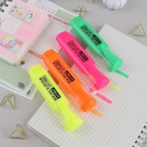 Pack de 4 Marqueurs Fluorescents AIYIBU – 4 Couleurs