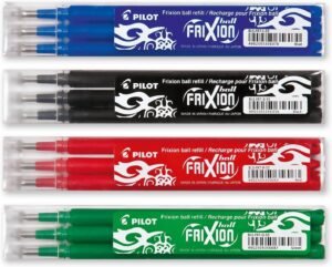 Recharge pour Stylo effaçable Pilot FriXion - Pochette de 3