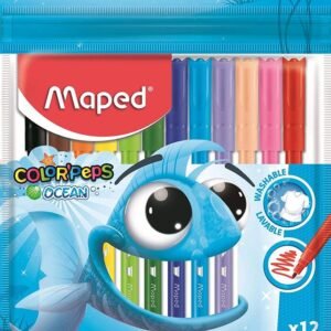 Feutres Color Peps Ocean MAPED - 12 Couleurs