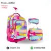 PACK Trolley 18" + Sac à Goûter Isotherme + Trousse 2zip - Fille Motif 4