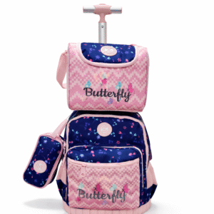 Alternative view of Cartable 45cm Trio SUPER PACK PRIMAIRE - Fille Butterfly