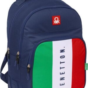 Alternative view of Cartable scolaire Safta avec trousse assortie – Primaire & Collège Benetton Flag